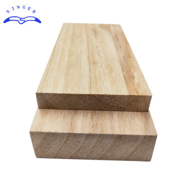 Singerwood 12mm thickness paulownia laminated board 2x4 lumber design with CARB certificate